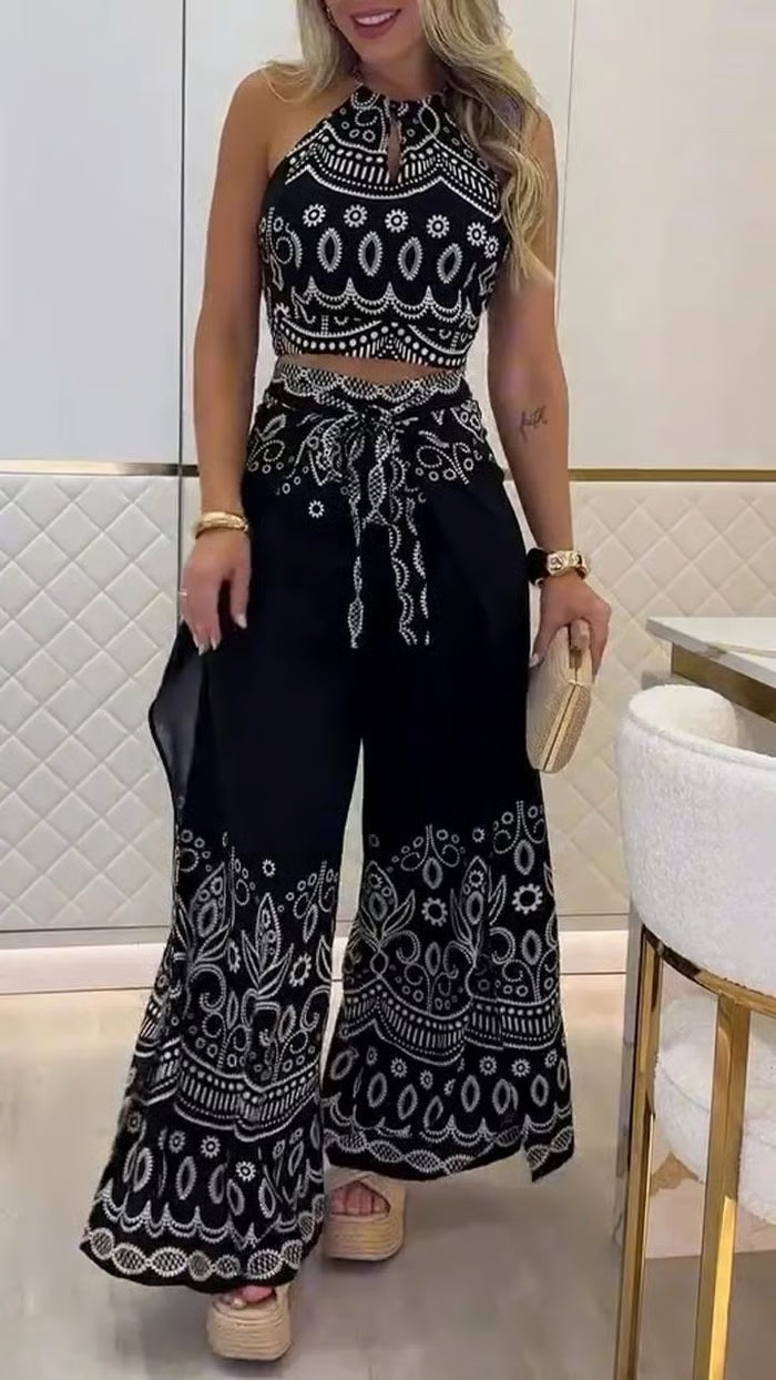 Anna – Ensemble Deux Pièces avec Motif Boho
