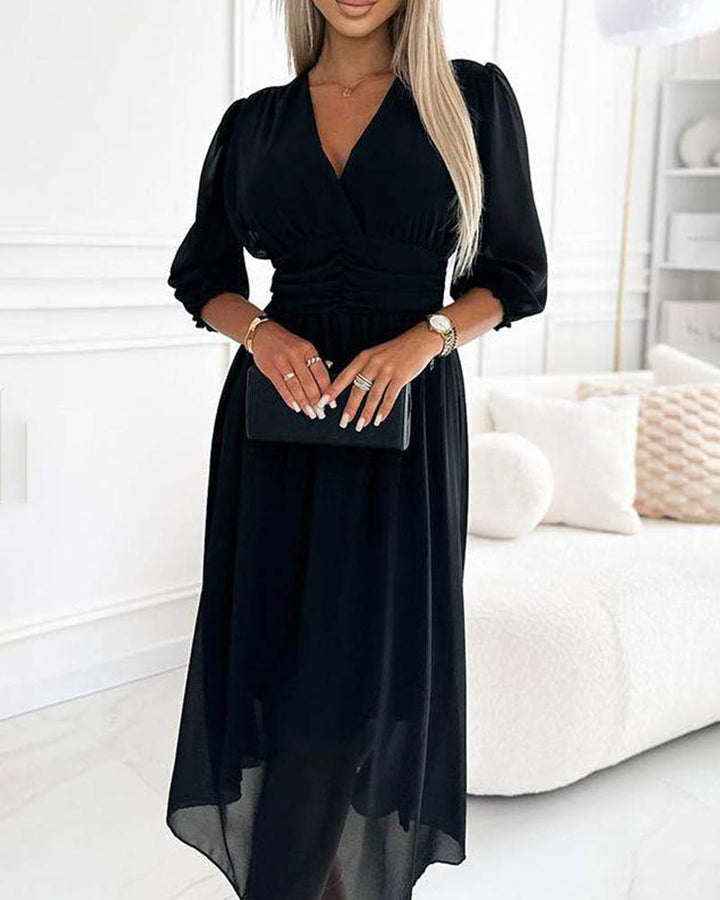 Ewa | Robe légère en chiffon de soie