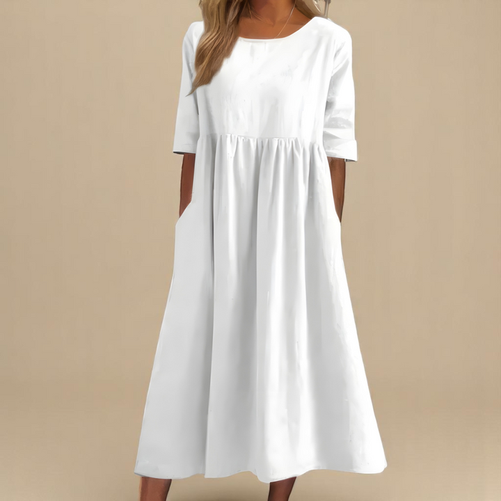 Beata – Robe Aérée en Coton