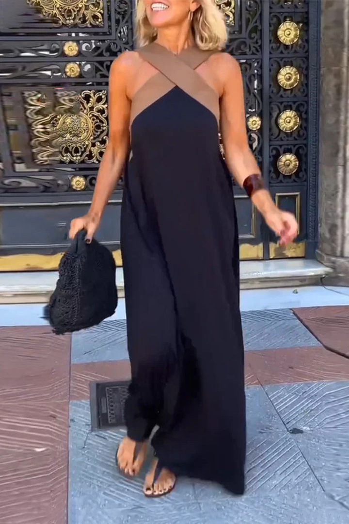 Kira | Robe femme avec décolleté croisé