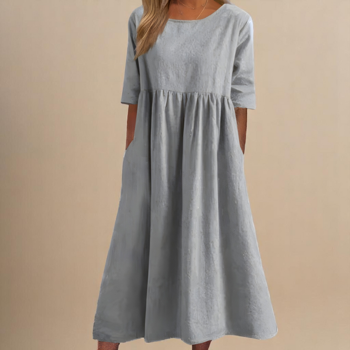 Beata – Robe Aérée en Coton
