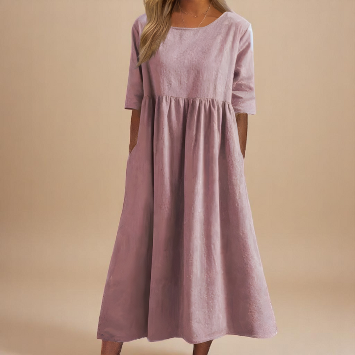 Beata – Robe Aérée en Coton