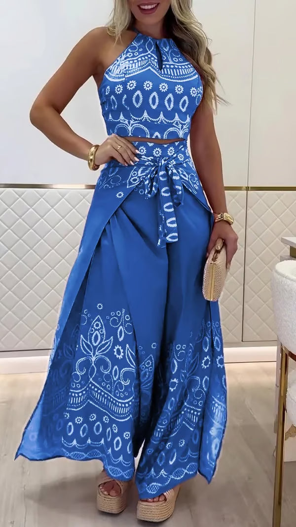 Anna – Ensemble Deux Pièces avec Motif Boho