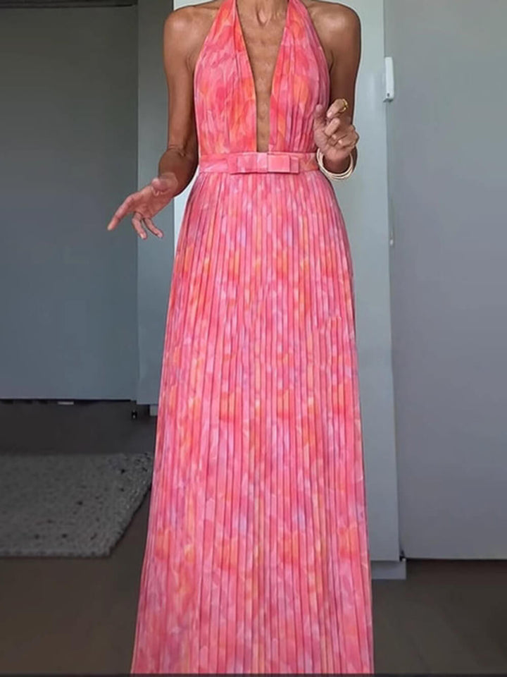 Amaya – Robe Maxi à Dos Nu