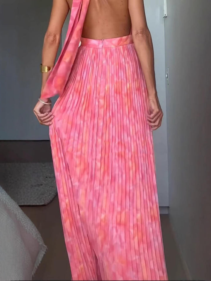 Amaya – Robe Maxi à Dos Nu