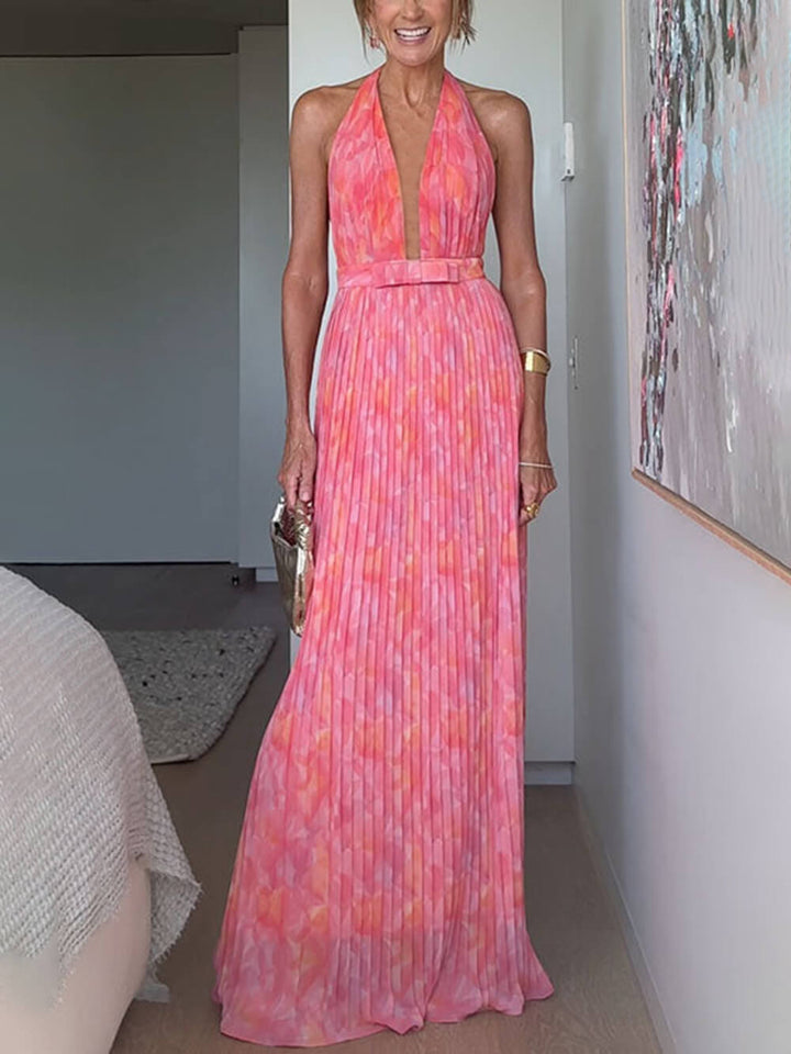 Amaya – Robe Maxi à Dos Nu