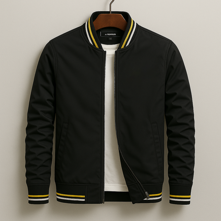 ROSSI ROMA | VESTE BOMBER LETNIA AVEC BANDES