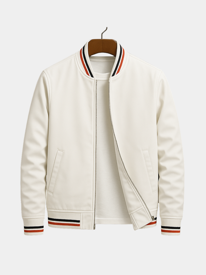 ROSSI ROMA | VESTE BOMBER LETNIA AVEC BANDES