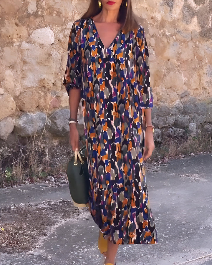 Kasia | Robe midi audacieuse pour une élégance décontractée