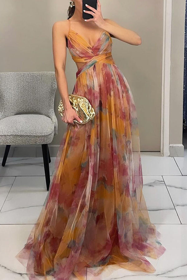 Karolina | Robe maxi magique à fleurs