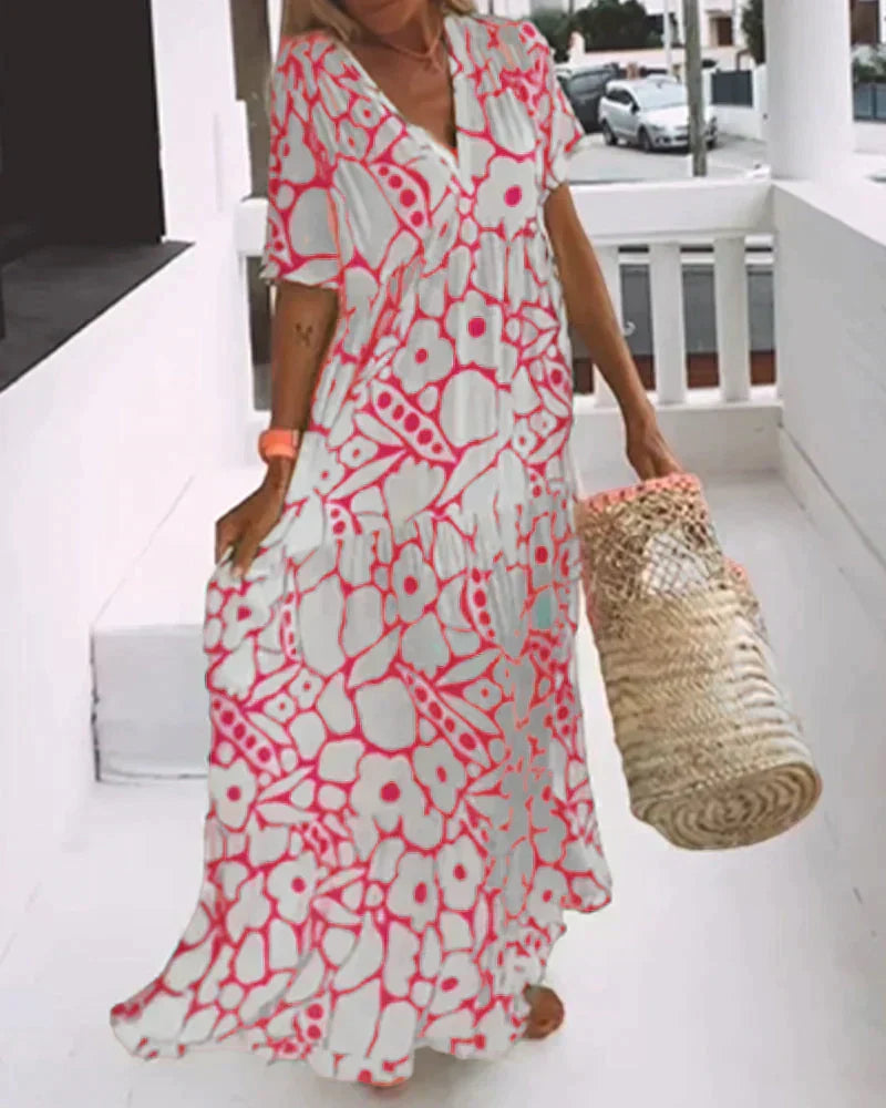 Marcelina | Robe maxi légère et aérienne pour l'été