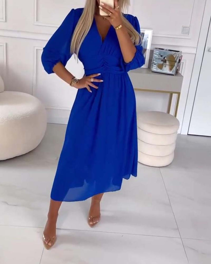 Ewa | Robe légère en chiffon de soie