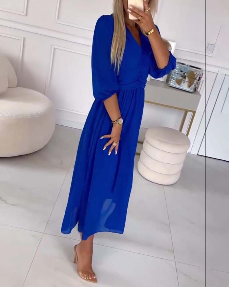 Ewa | Robe légère en chiffon de soie