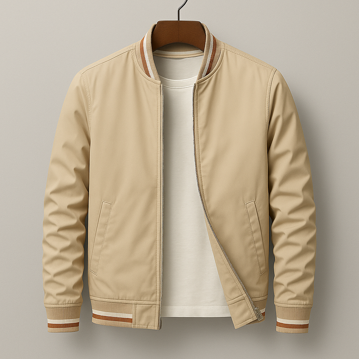 ROSSI ROMA | VESTE BOMBER LETNIA AVEC BANDES