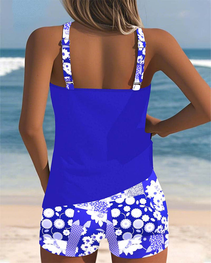 Evinka – Maillot de bain deux pièces à fleurs