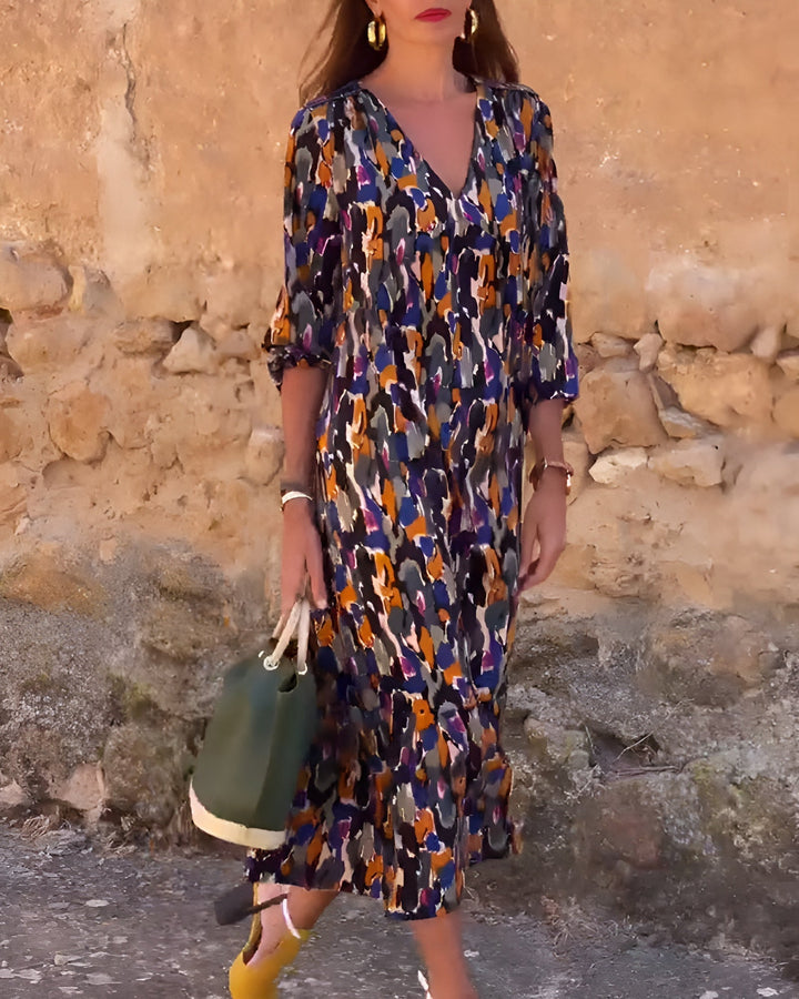 Kasia | Robe midi audacieuse pour une élégance décontractée