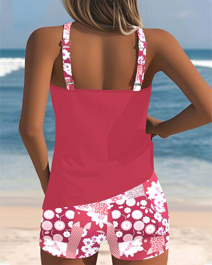 Evinka – Maillot de bain deux pièces à fleurs
