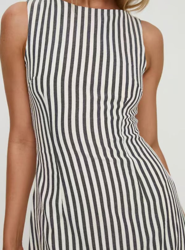Mila – Robe à Rayures