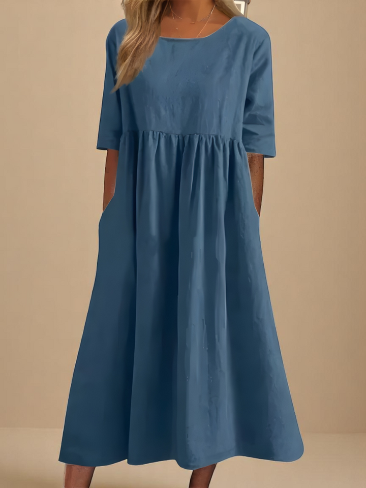 Beata – Robe Aérée en Coton