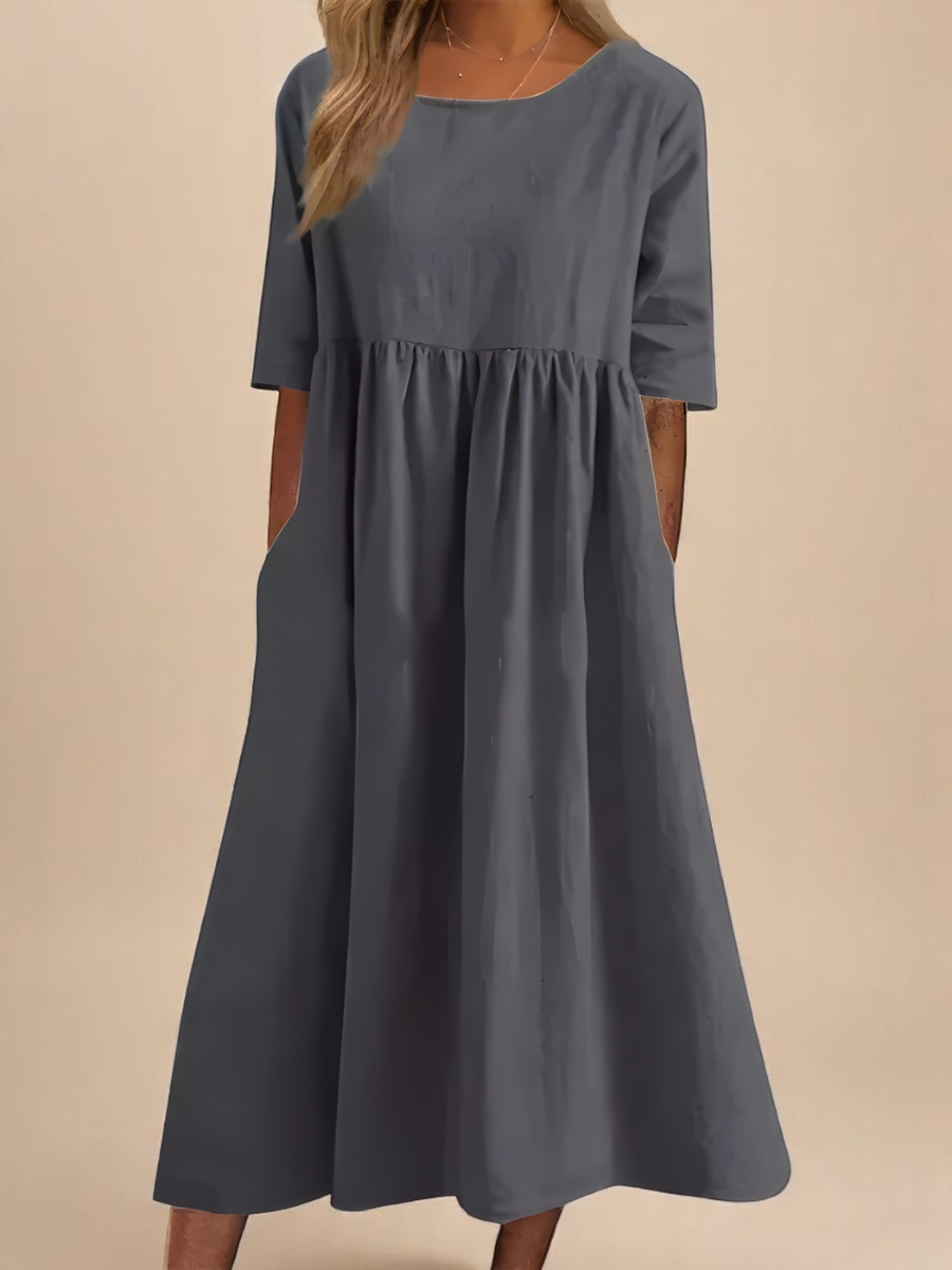 Beata – Robe Aérée en Coton