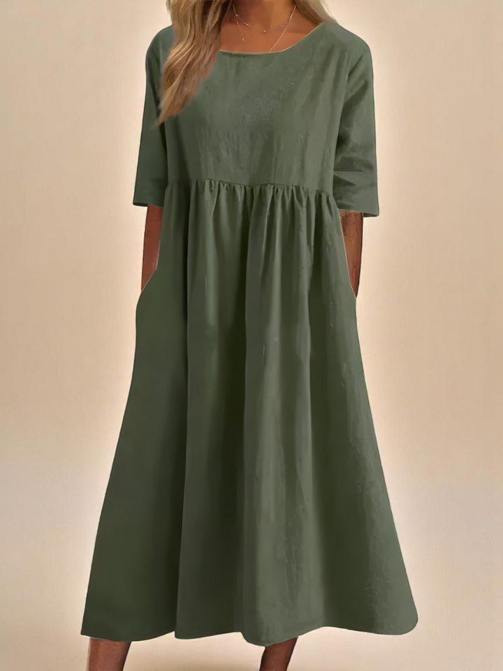 Beata – Robe Aérée en Coton