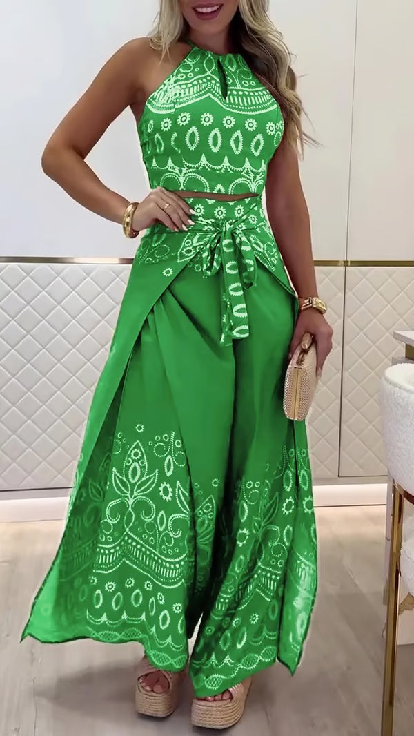 Anna – Ensemble Deux Pièces avec Motif Boho