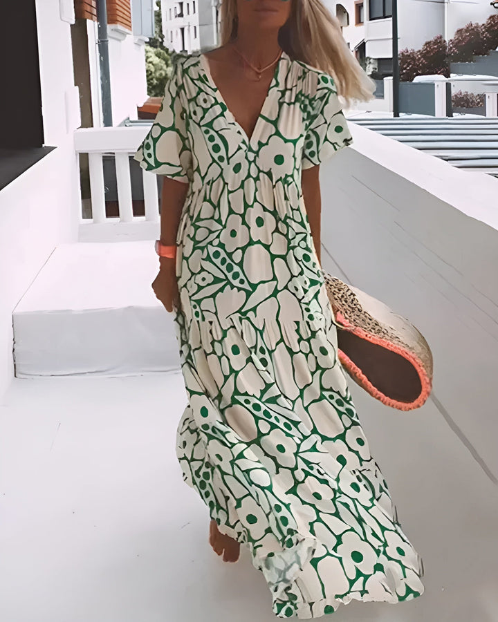 Marcelina | Robe maxi légère et aérienne pour l'été