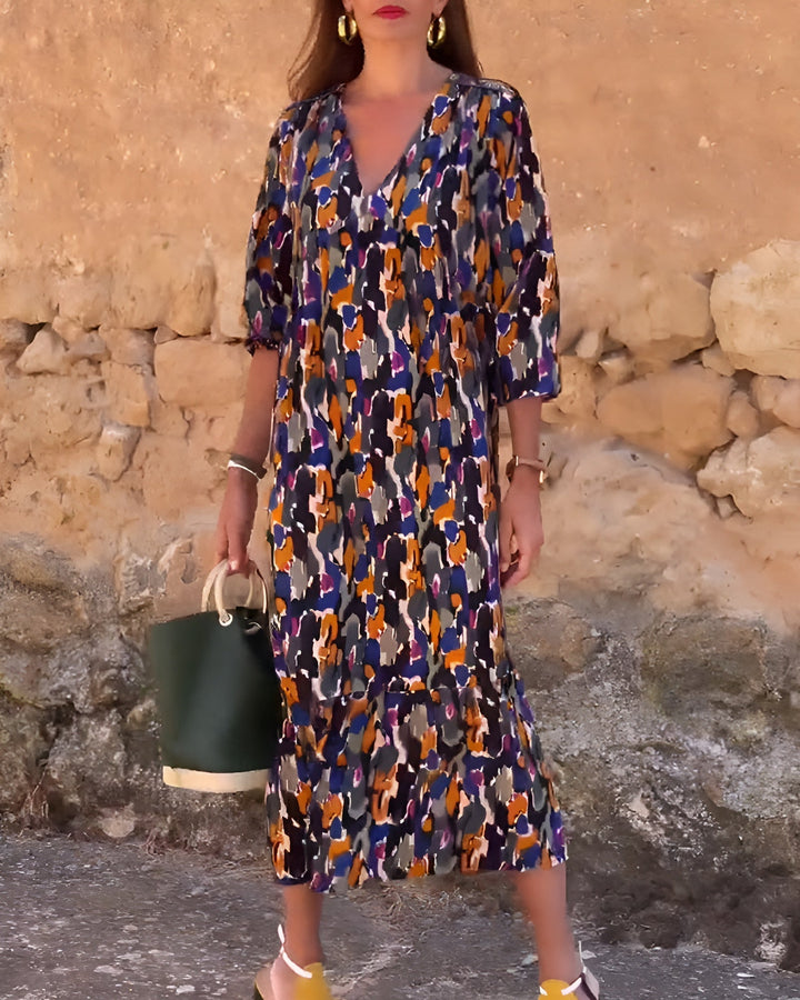 Kasia | Robe midi audacieuse pour une élégance décontractée
