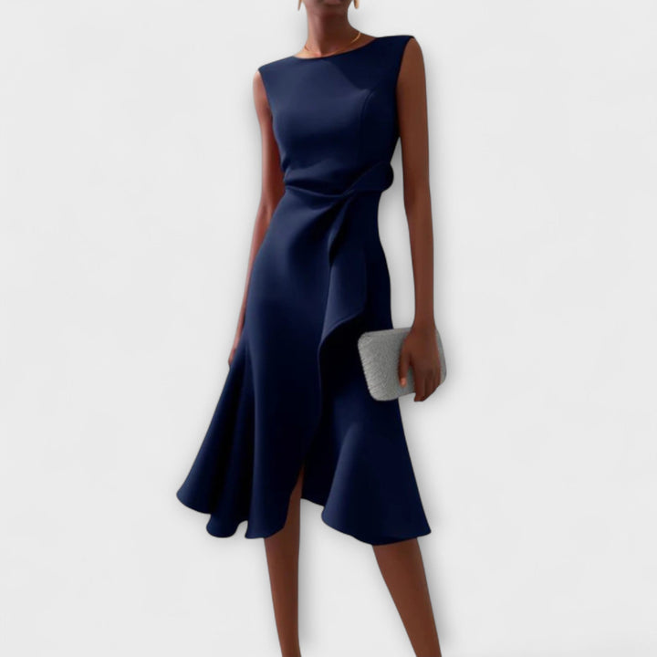 Emma – Robe Asymétrique avec Caractère