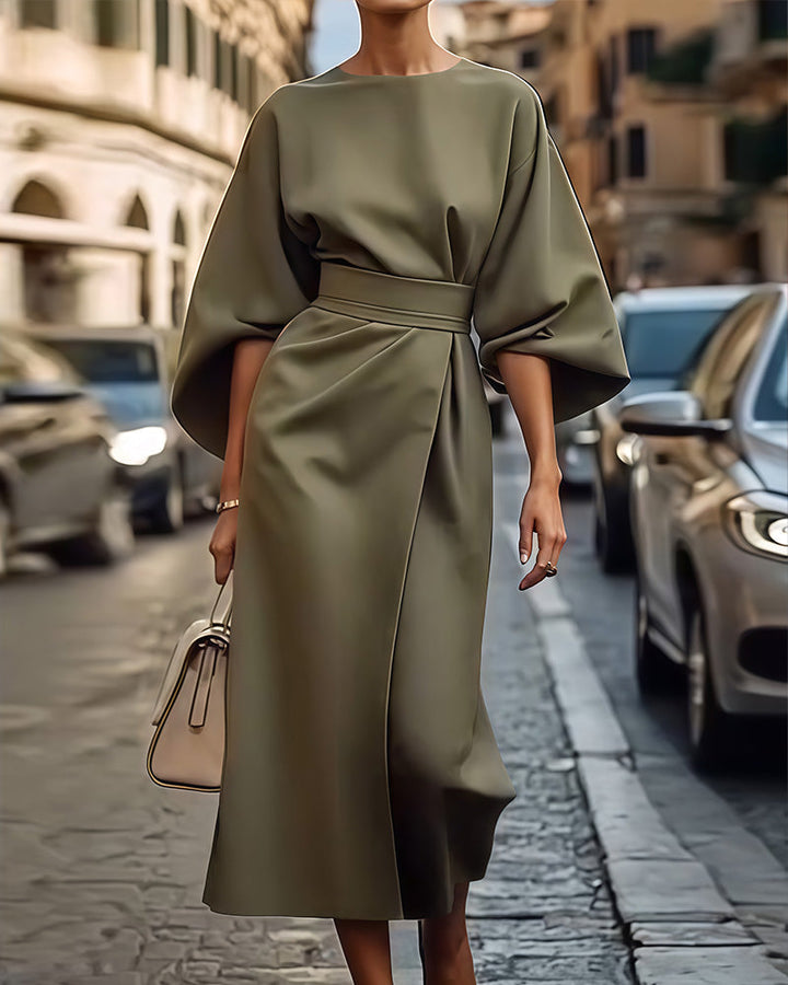 Magdalena | Robe élégante à manches larges