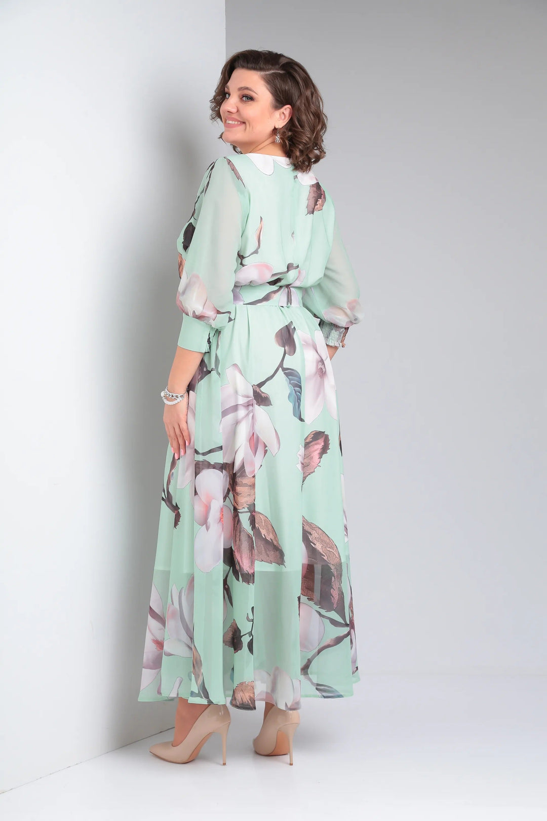 Marlena | Robe maxi élégante à fleurs