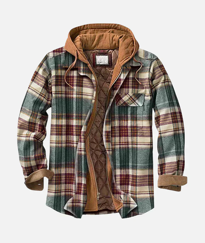 ROSSI ROMA | VESTE VINTAGE LUXUEUSE AVEC FERMETURE ÉCLAIR