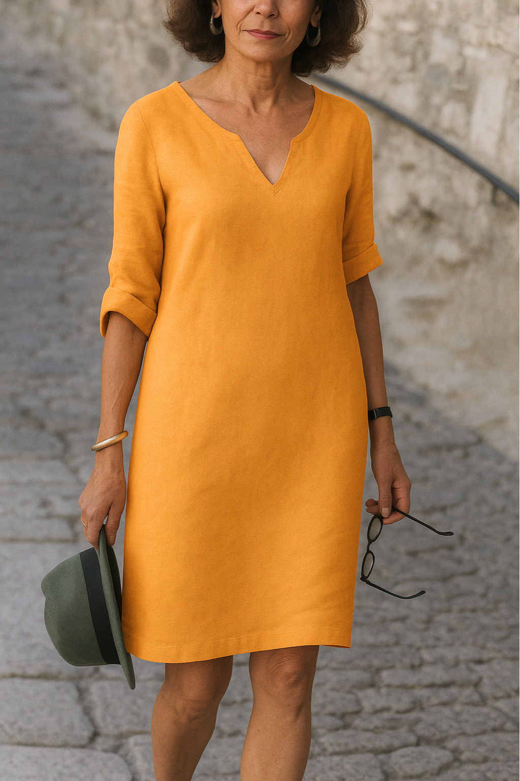 Noemi | Robe en lin élégante sans effort