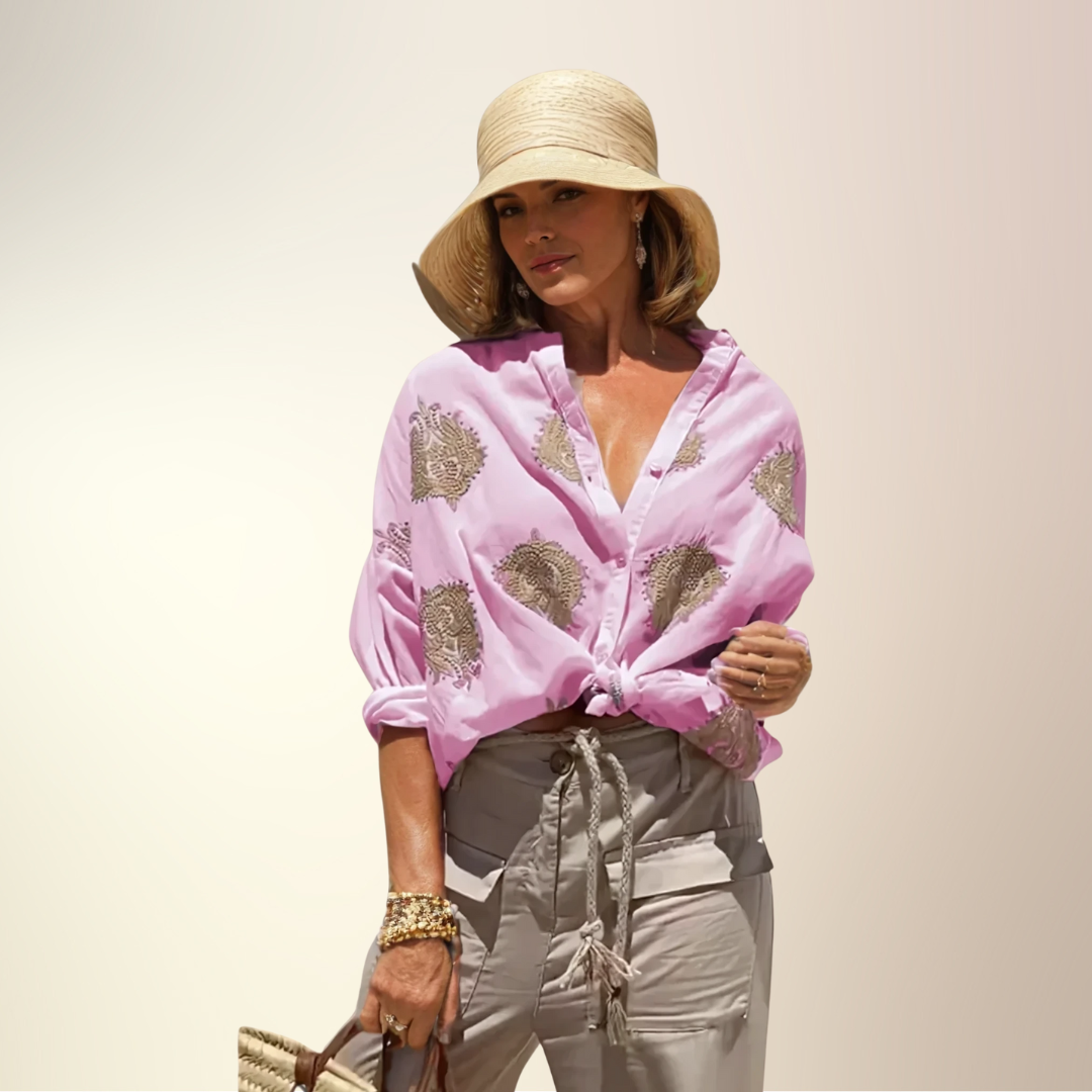 Stefania | Blouse légère et aérée – idéale pour l'été