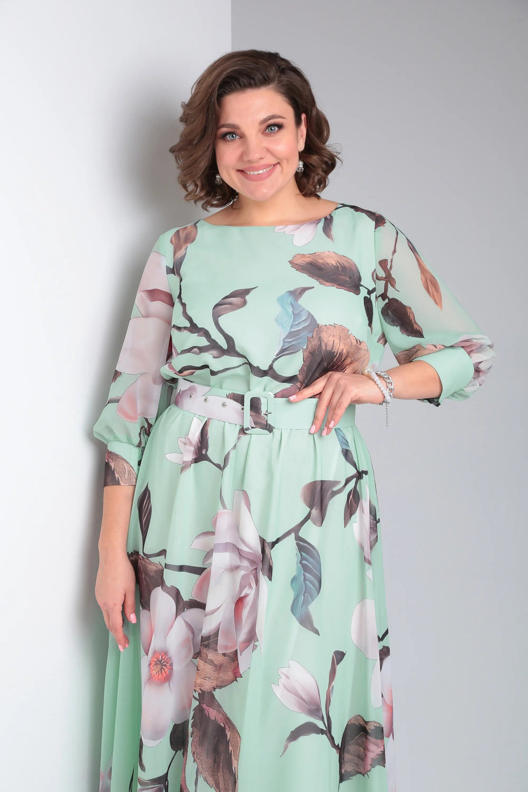 Marlena | Robe maxi élégante à fleurs