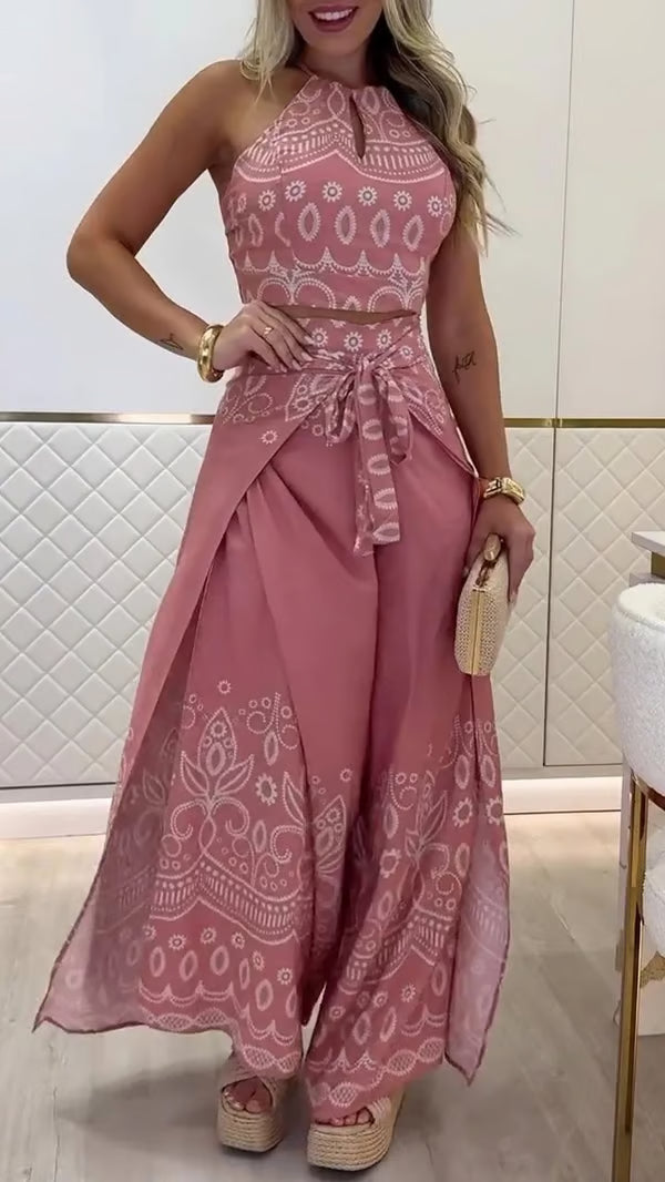 Anna – Ensemble Deux Pièces avec Motif Boho
