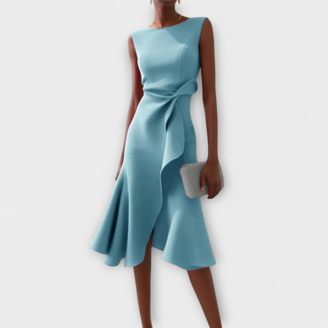 Emma – Robe Asymétrique avec Caractère