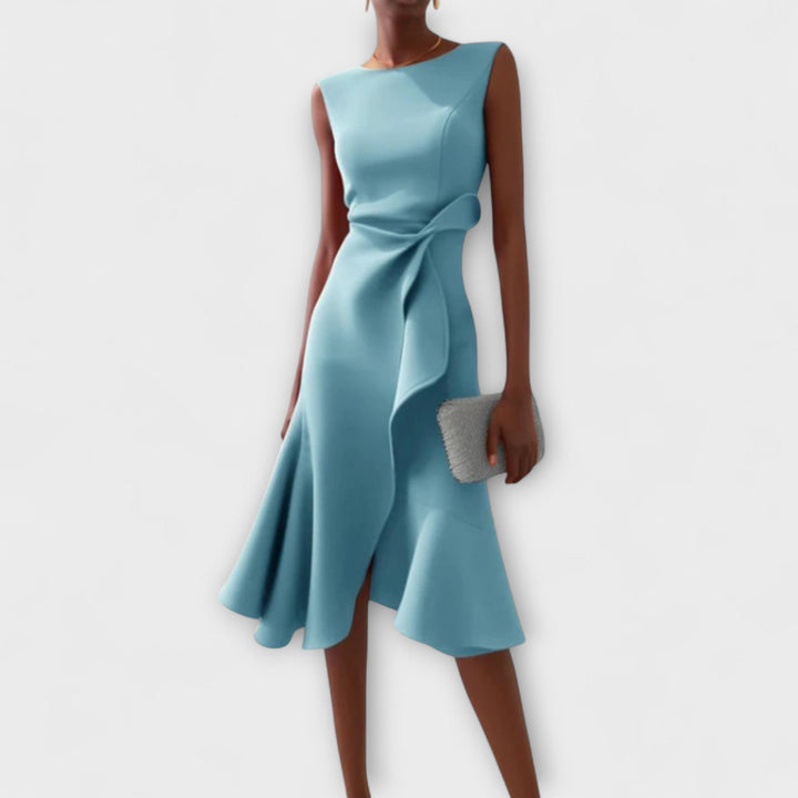 Emma – Robe Asymétrique avec Caractère