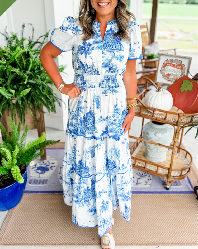 Grace Retro – Robe avec une Touche de Classique