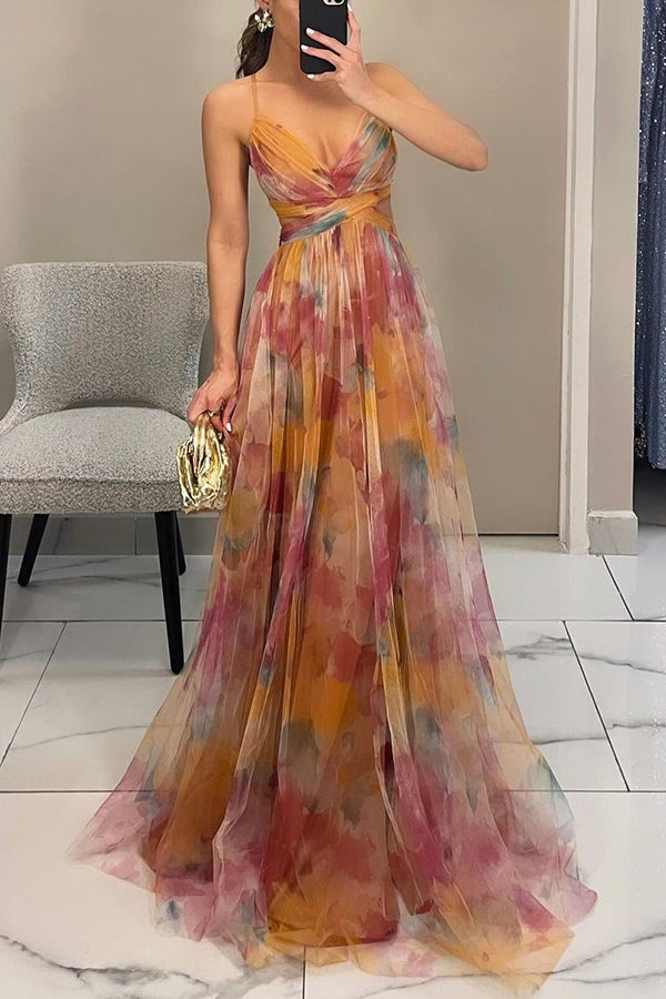 Karolina | Robe maxi magique à fleurs