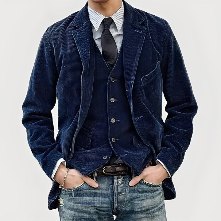 ROSSI ROMA | Ensemble Veste et Gilet Vintage