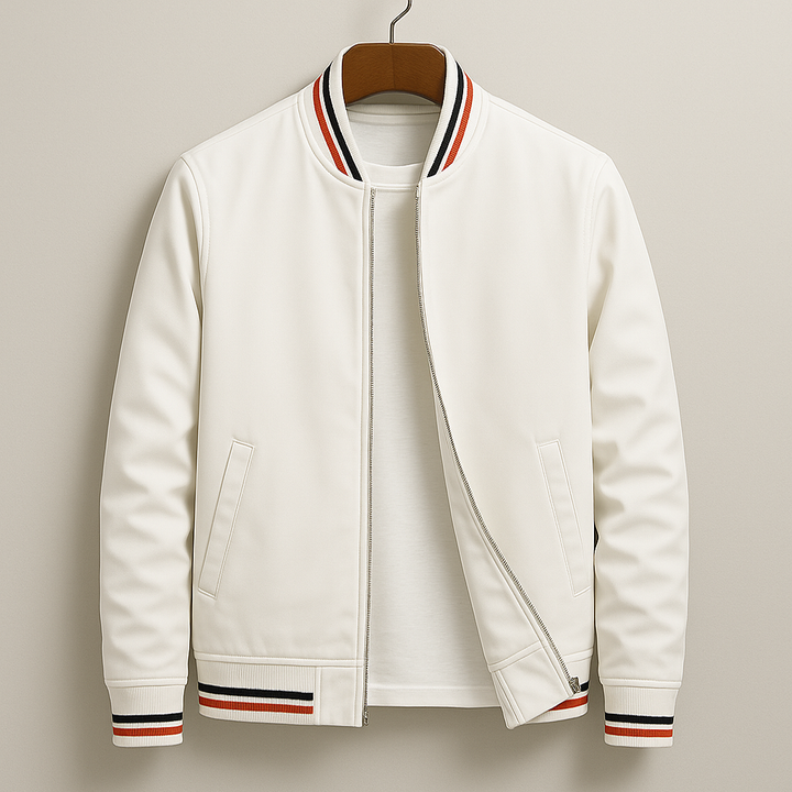 ROSSI ROMA | VESTE BOMBER LETNIA AVEC BANDES
