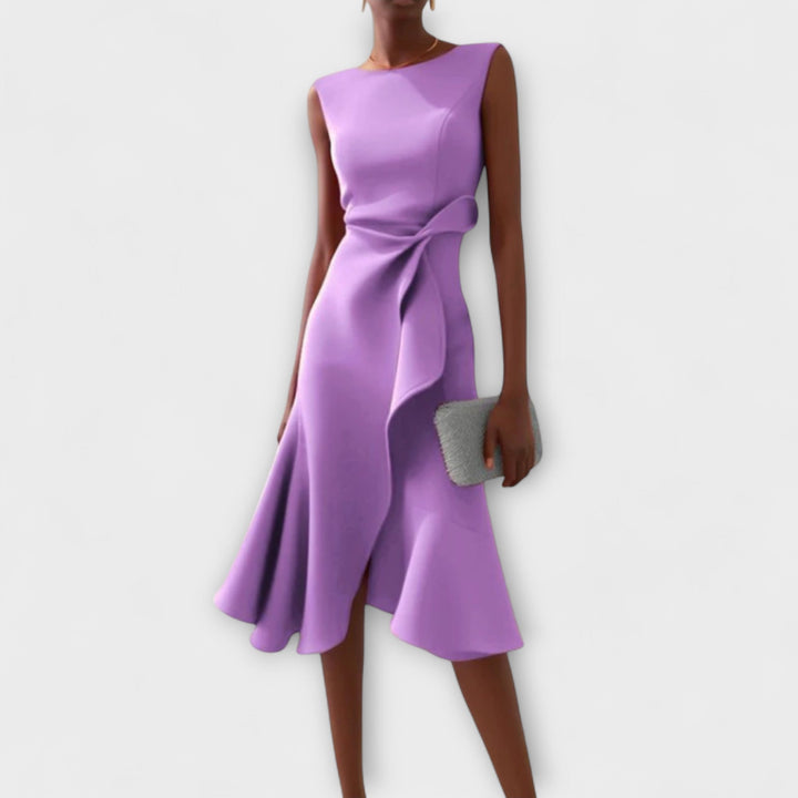 Emma – Robe Asymétrique avec Caractère