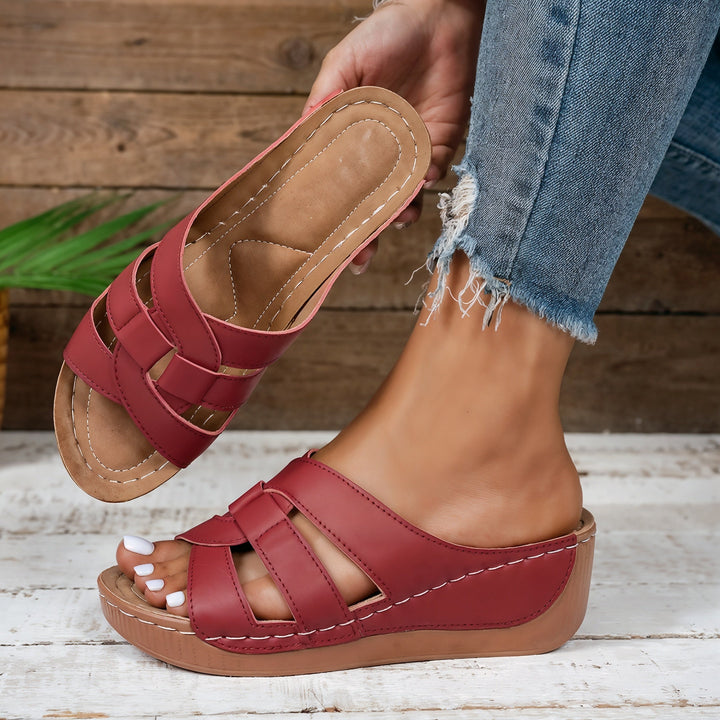 Lazora – Sandales orthopédiques à bout ouvert pour femmes