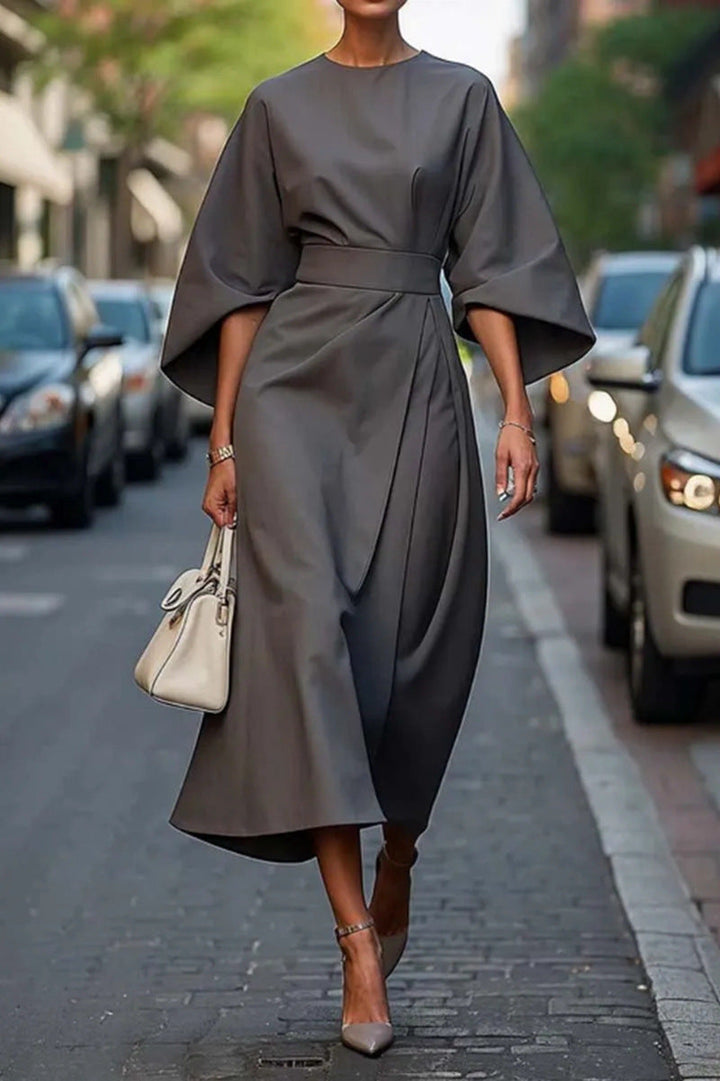 Magdalena | Robe élégante à manches larges