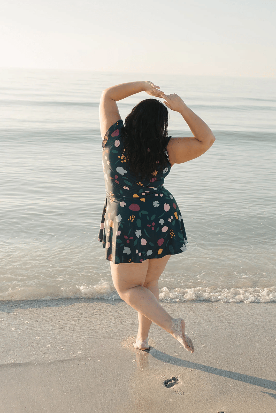 Agnieszka – Maillot de bain avec volants et soutien-gorge