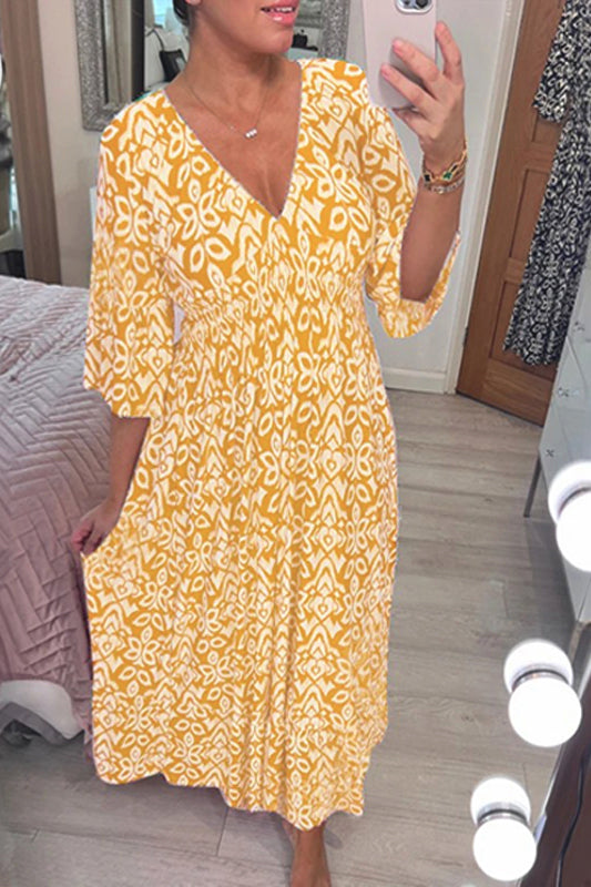 Robe Maxi Aérée – Prairie Corail