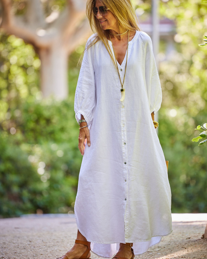 Romina – Robe à Manches Longues