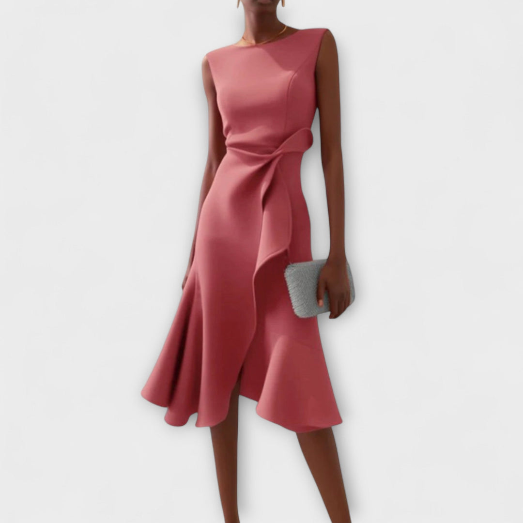Emma – Robe Asymétrique avec Caractère