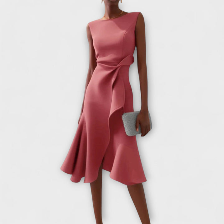 Emma – Robe Asymétrique avec Caractère